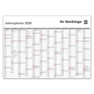 Wand-Jahresplaner 2026