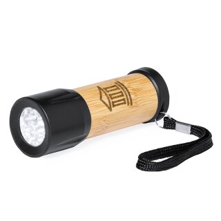 LED Taschenlampe aus Holz