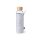 Glas-Trinkflasche rPET Filz & Bambus 500ml